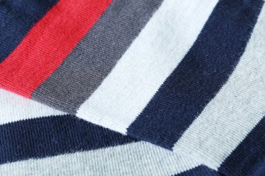 Makro renkli pamuk çoraplar.