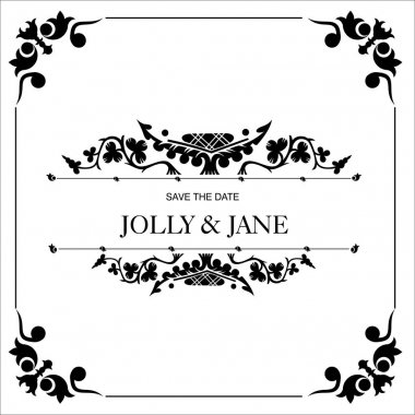 Düğün davetiyesi tasarımı