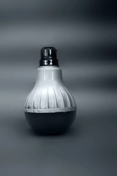 White  colored LED Bulb isolated