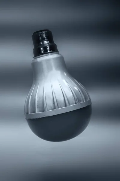 White  colored LED Bulb isolated