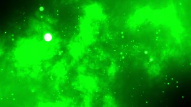 renkli parçacıklar arkaplan canlandırması.