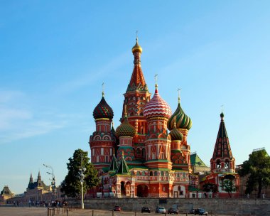 Kızıl Meydan, Aziz Basil's Katedrali, Kremlin, Moskova Kremlin, Kremlin duvarı