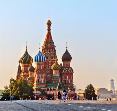 Kızıl Meydan, Aziz Basil's Katedrali, Kremlin, Moskova Kremlin, Kremlin duvarı