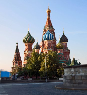 Kızıl Meydan, Aziz Basil's Katedrali, Kremlin, Moskova Kremlin, Kremlin duvarı