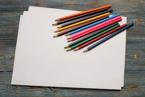 Renkli kalemler, Boyama, yaratıcı, kırtasiye