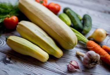 Sebze, domates, kabak, salatalık, sarımsak, havuç, lahana, taze