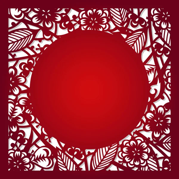 Vektör şablon lazer kesim