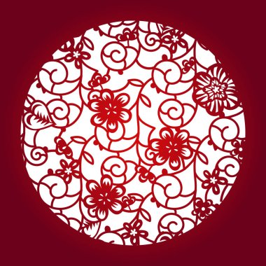 Vektör şablon lazer kesim