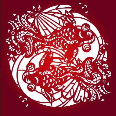 Vektör şablon lazer kesim