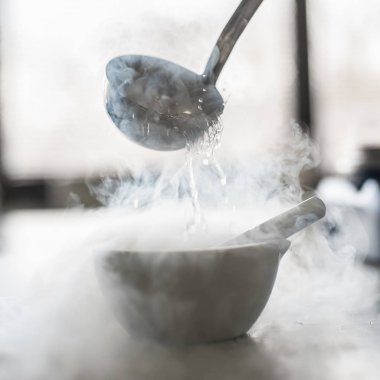 Laboratuvar Deney Laboratuvarı harç sıvı azot ile