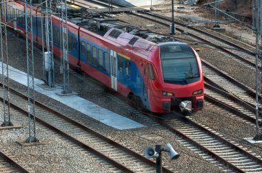 Demiryolunda tren lokomotifi