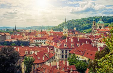 Güzellikler görünümü, mimari ve Prag