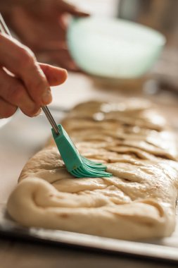 Profesyonel yemek Çikolata pasta yapma