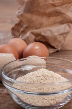 Gıda maddeleri hamur Ahşap mutfak yönetim kurulu için. Pasta tarifleri