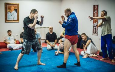 Avi Nardia Kapap Krav Maga sokak kendini savunma seminer Belgrad