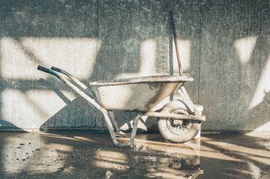 İnşaat Makinası arabası beton üretim tesislerinde