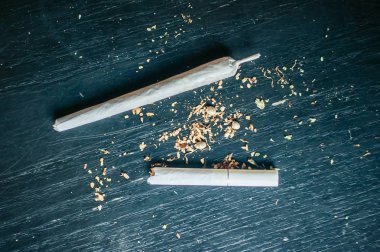 Masada esrar ortak yüksek açılı görünüş