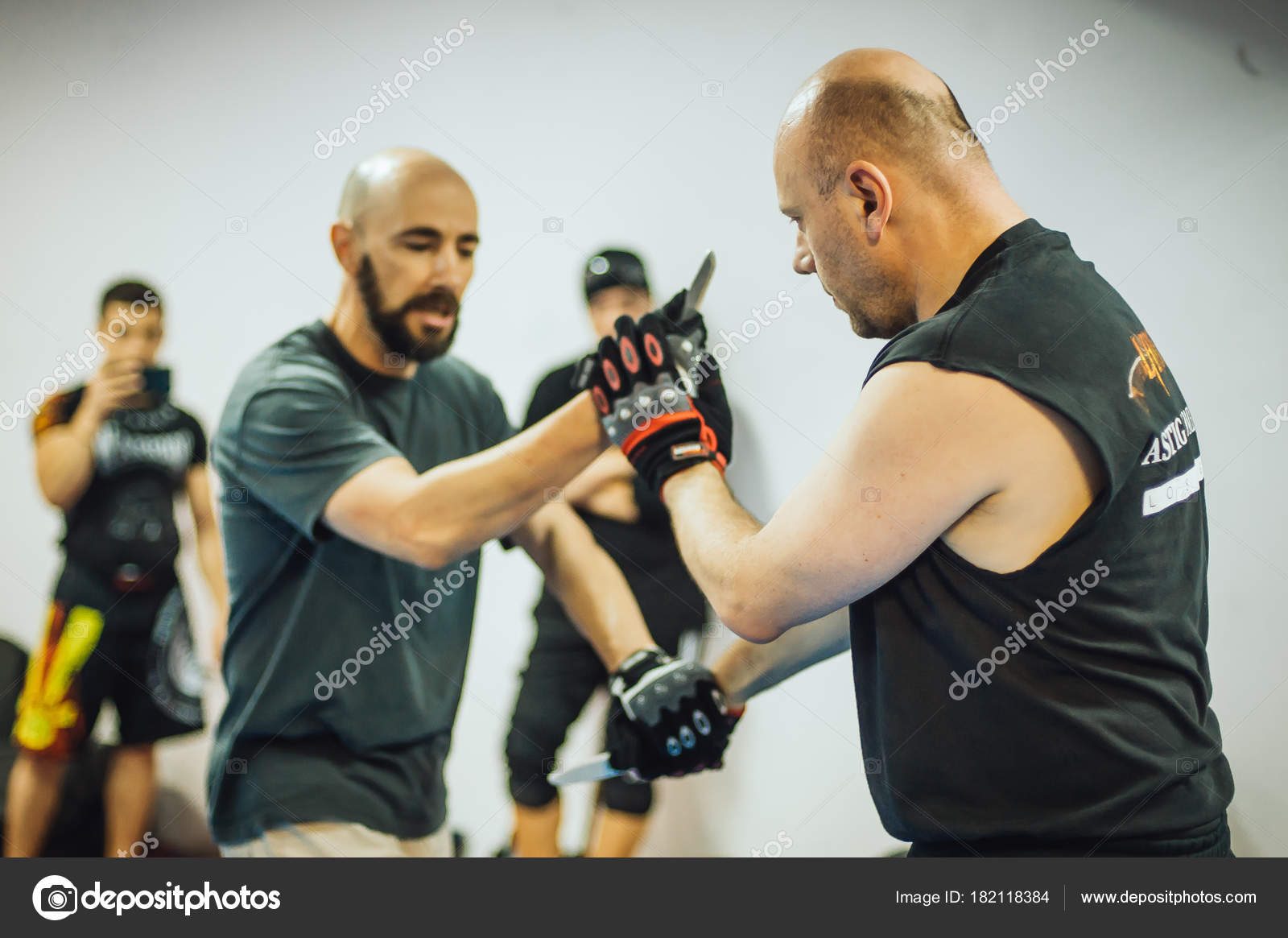 Lameco Astig Combatives instructor demonstrates stick fighting t