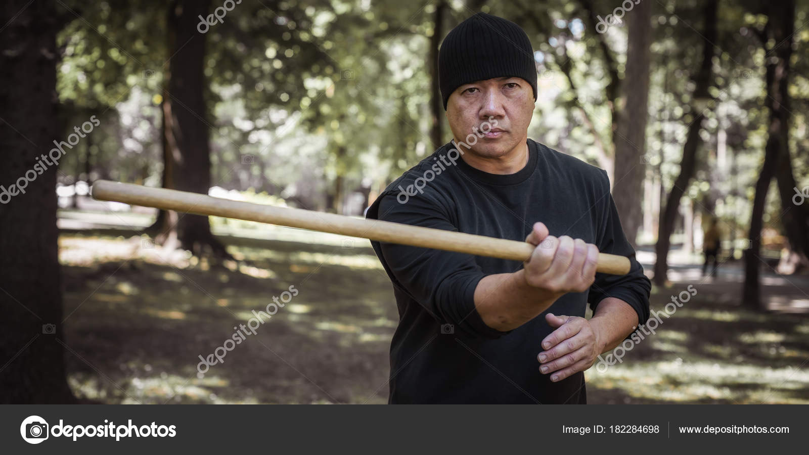 Kapap Instructor Fabian Garcia Demonstrates Filipino Escrima Stick