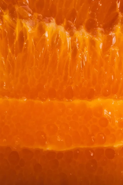 Abstraktní a umění detaily plátek pomeranče — Stock fotografie