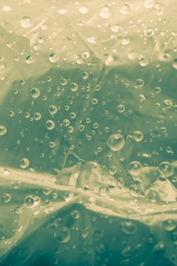 soyut mavi su damlaları