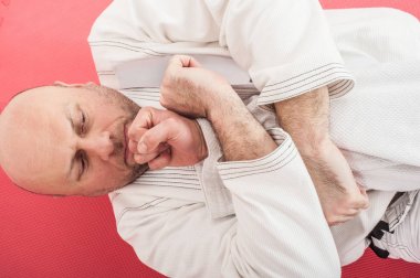 BJJ Brezilya jiu-jitsu eğitim geleneksel ki gösteride