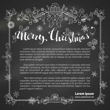 Mutlu Noel Kartı Arkaplanı