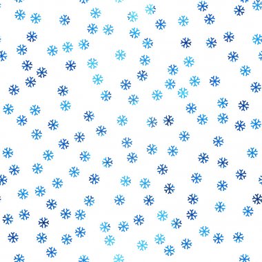 Dikişsiz snowflakes desen.