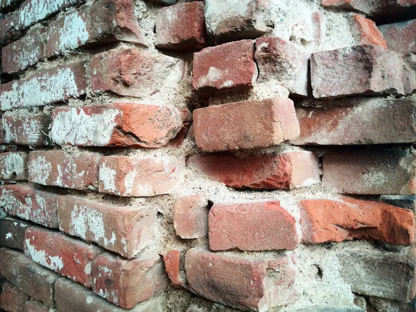 Кирпичная структура стен из натурального камня — стоковое фото