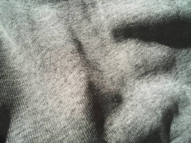 Doku gri kumaş doğaldır