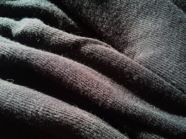 Doğal doku siyah kumaş