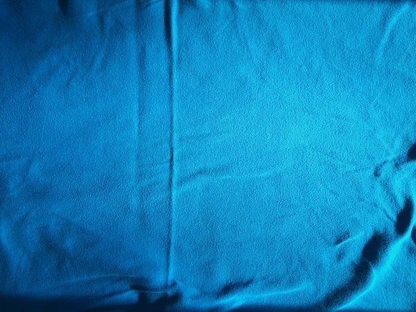 Texture of blue fabric — Stock Photo, Image