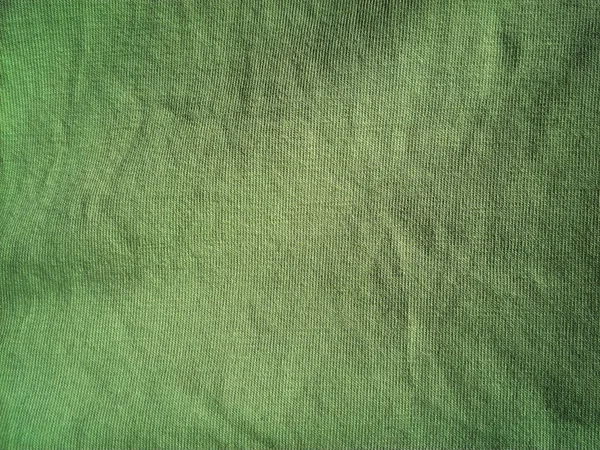 Texture of green fabric — Stock Photo, Image