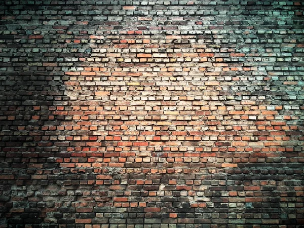 Цветная текстура кирпичной стены — стоковое фото