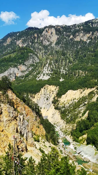 Krásný kaňon řeky Tara — Stock fotografie