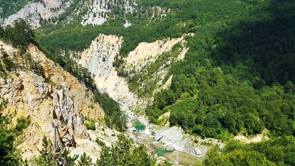 Krásný kaňon řeky Tara — Stock fotografie