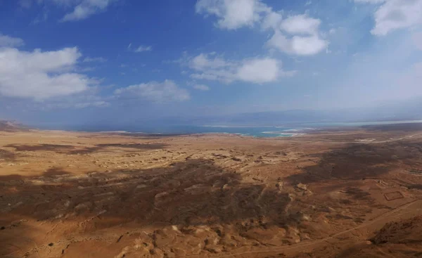 Sivatag és a Holt-tenger Izrael — Stock Fotó