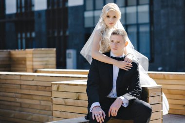 arka plan cam pencereler üzerinde düğün fotoğraf çekimi