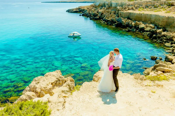 Bruiloft fotosessie in Cyprus — Stockfoto