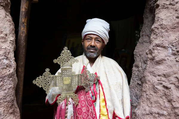 Etiyopya, Lalibela, Ocak 2015, Etiyopya Monk, yazı işleri