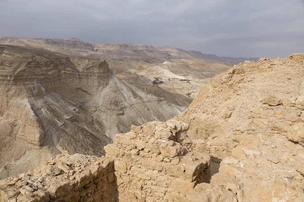 Masada İsrail üzerinden dead sea (İsrail görüntülemek)
