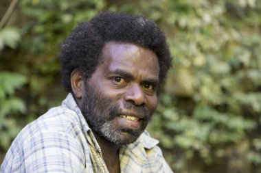 Pentecost, Vanuatu Cumhuriyeti, 21 Temmuz 2014, yerli erkek 