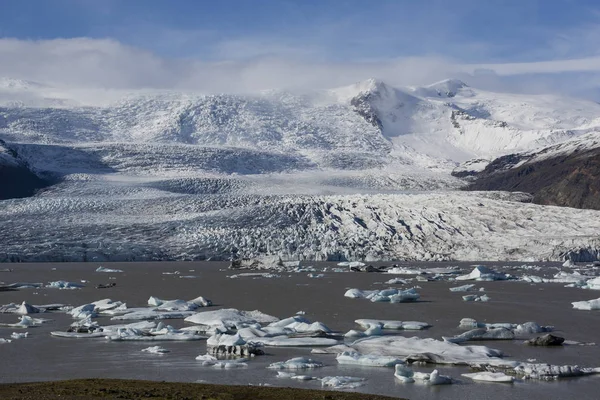 Iceland's largest glacier Vatnajokull. — Stock Photo, Image