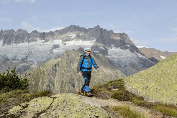 Dağcıların swiss alps dolaşmak