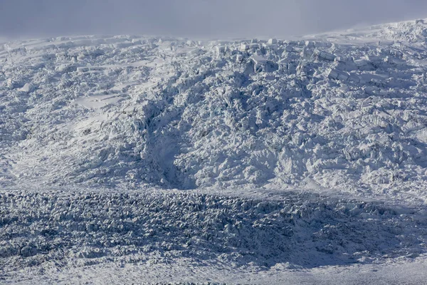 Ісландія, найбільший льодовик Vatnajokull. — стокове фото