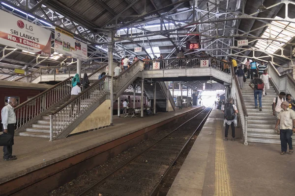 Sri Lanka, Colombo, 11th Şubat 2017, Colombo tren istasyonu