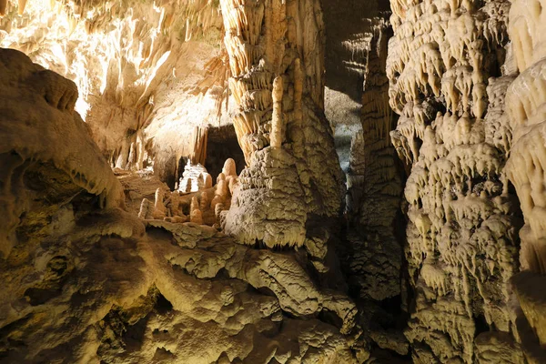 Postojna Cave (Slovenian: Postojnska jama) — Stok fotoğraf