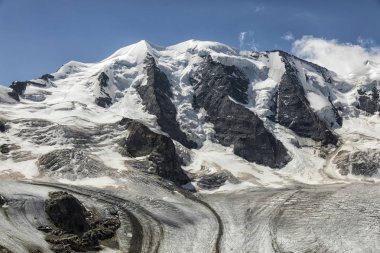 Dağ Diavolezza İsviçre Alpleri, Engadin, Graubunden, İsviçre