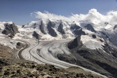 İsviçre Alpleri, Engadin, Graubunden dağ Diavolezza