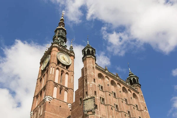Main Tower City hall Danzig, Polonya'nın eski şehir içinde